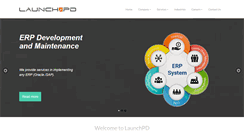 Desktop Screenshot of launchpd.com